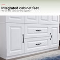 thumbnail image 3 of Sophshelter Expandable Adult Armoires, Medium Density Fiberboard White, 63" x 20.30" x 74.20", 3 of 11