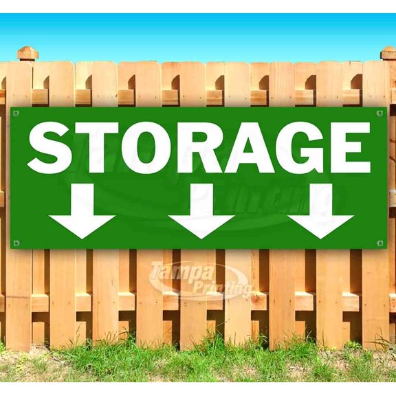 Storage 13 oz Vinyl Banner With Metal Grommets