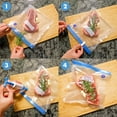 thumbnail image 3 of Sous Vide Bags Kit for Anova or Joule Cookers - 18 Reusable Food Vacuum Sealer Bags, 1 Hand Pump, 2 Bag Sealing Clips and 4 Sous Vide Clips - Practical for Food Storage and Cooking BPA Free, 3 of 7