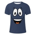 thumbnail image 3 of Xdzjlr T-Shirt Homme Manches Courtes Col Rond Tee Intérieur Extérieur Léger Élégant Chemise Homme,G, 3 of 5