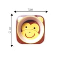 thumbnail image 4 of Set Vajilla Ecológica Infantil de Fibra de Bambú para niños MONO DOMORE CONJUNTO DE VAJILLA DE BAMBU, 4 of 7