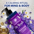 thumbnail image 3 of Dr Teal's Sleep Body Lotion with Melatonin, Lavender and Chamomile, 24 Hour Moisture, 18 fl oz, 3 of 10
