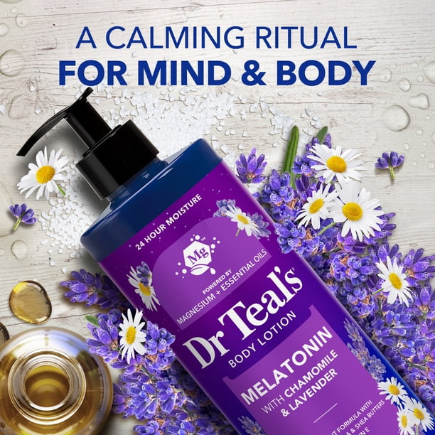 Dr Teal's Sleep Body Lotion with Melatonin, Lavender and Chamomile