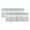 Gray Turquoise, variant on 2 Pack Valances for Windows, Sky Blue Grey Window Valances for Living Room/Bedroom/Bathroom, Chic Garden Floral Stripe Embroidery Design Light Filtering Kitchen Curtain Valance 42"W x12" L