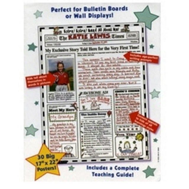 Scholastic Ressources Pédagogiques Ensembles d'Affiches Instantanées Extra-Extra Lire Tout sur Moi