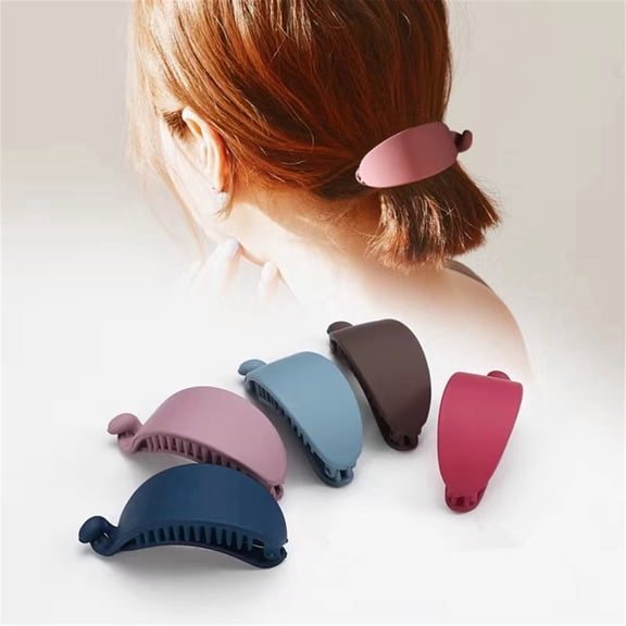 Godewogo 6 Pack Non-Slip Banana Hair Clips, Large Grind Arenaceous Hair Claw Clips for Women & Girls Thick & Thin Hair,color,6PCS