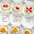 thumbnail image 4 of Disposable Food Containers with Lids Todays Deals, Disposable Bento Baking Cake Environmental Protection Snack Boxes 10 Pieces ,My Orders Placed, 4 of 9