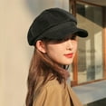thumbnail image 4 of tredstone Peaked Cap For Men Wide Application Breathable And Sweat-absorbing No Loose Thread Octagonal Hat Beige, 4 of 6