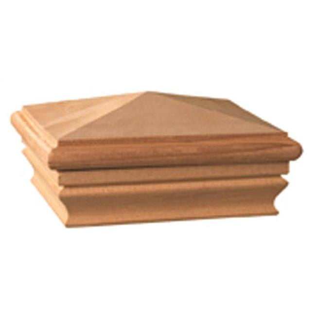 Deckorators 6 In. x 6 In. Cedar Press-On Post Cap 72836