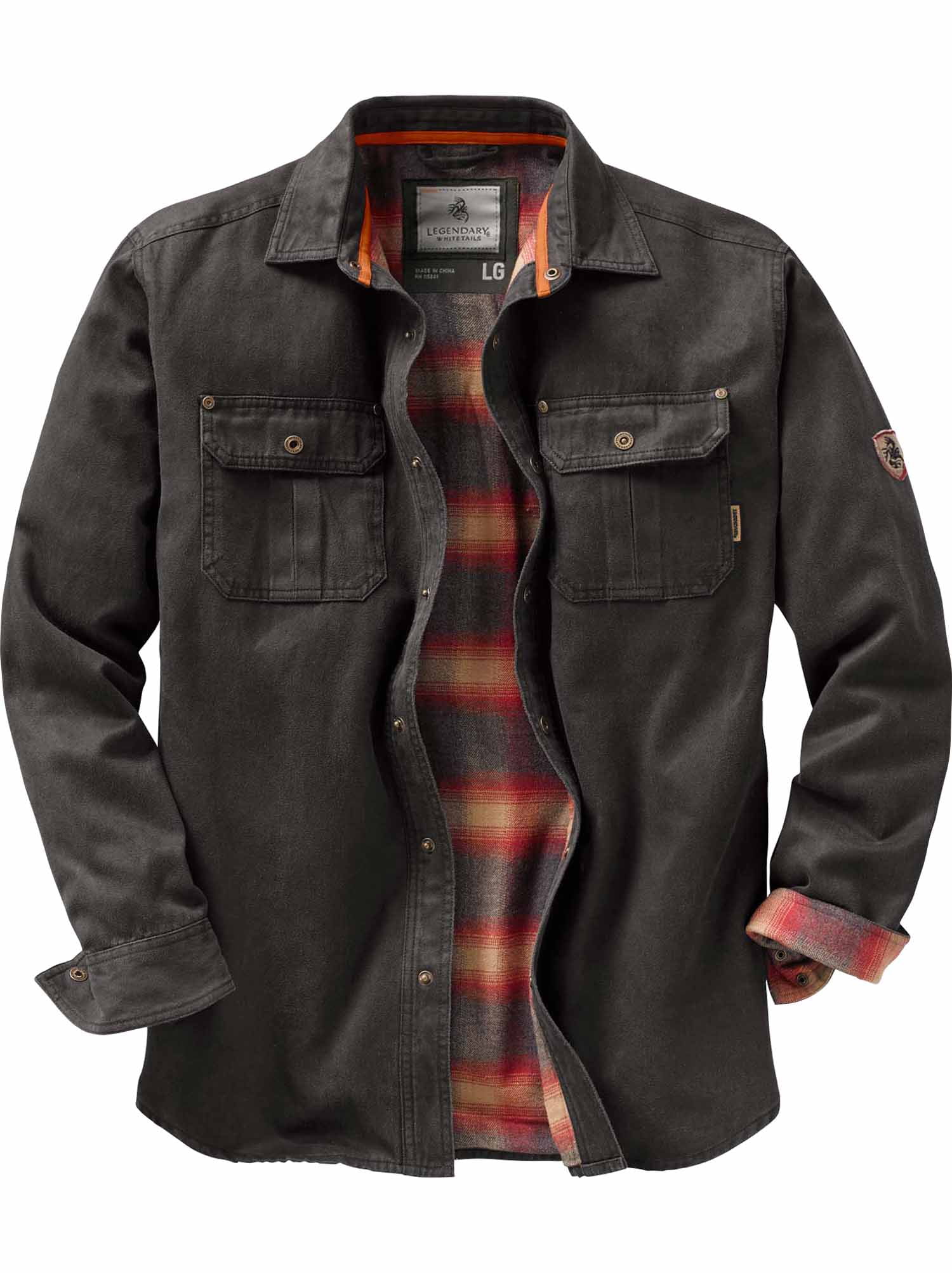 Photo 1 of Legendary Whitetails Men's Journeyman Rugged Shirt Jacket --- SIZE 5XL