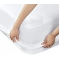 thumbnail image 4 of Waterproof Mattress Protector - Fitted Elastic with Deep Pockets for Any Size Mattress, Smooth Top Cotton Finish, Soft, Breathable, and Noiseless, 4 of 12