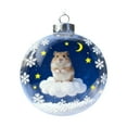 thumbnail image 1 of Adorno navideño de rana, colgante acrílico plano en 2D, decoración para árboles con motivos de la fauna silvestre, decoración festiva para habitaciones, regalos significativos para niños, 1 of 7