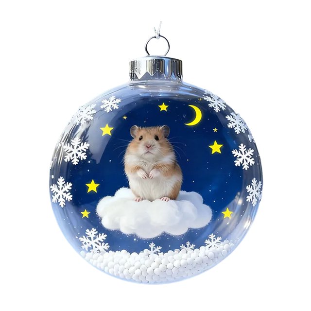 Adorno navideño de rana, colgante acrílico plano en 2D, decoración para árboles con motivos de la fauna silvestre, decoración festiva para habitaciones, regalos significativos para niños