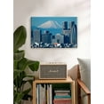 thumbnail image 2 of Awkward Styles Tokyo Cityscape Canvas Print Art Tokyo Wall Art Decor Mount Fuji Landscape Canvas Wall Art Fuji Printed Decor for Home Asian Decor Ideas Breathtaking View Ready to Hang Picturetokyo vie, 2 of 7