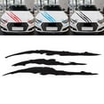 thumbnail image 4 of BUYISI Reflective Auto Car Headlight Monster Stickers Scratch Stripe Claw Vinyl Decal Green, 4 of 9