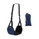 thumbnail image 1 of Reposapiés para avión, viaje, tren, accesorios de vuelo portátiles, hamaca para el talón del pie Azul oscuro, 1 of 9