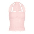 thumbnail image 6 of KyCheLot Women's Crop Tank Tops See Through Elegant Slim Floral Embroidery Strappy Padded Going out Tops, 6 of 6