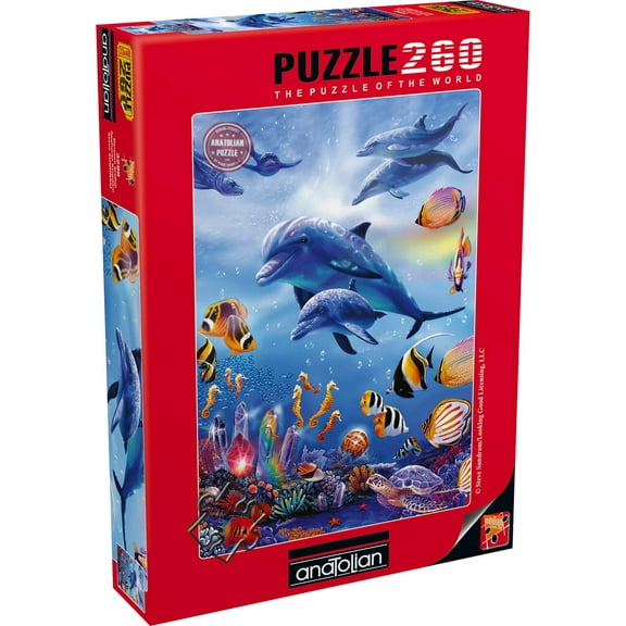 Perre Group Seahorse Kingdom Jigsaw Puzzle (260-Piece),Multicolor,3298