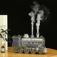 thumbnail image 1 of BotaniNest 300ML Steam Train Aromatherapy Diffuser Humidifier With 2 Color LED Light 2 Mist Modes Auto Shut Off Standard Power For Bedroom, 1 of 6
