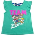 thumbnail image 2 of Paw Patrol Little Girls' Three-Piece Short Set, 2 of 3