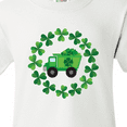 thumbnail image 4 of Inktastic St Patricks Day Shamrock Truck Youth T-Shirt, 4 of 5