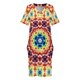 thumbnail image 3 of Arcoíris Star VI vestido holgado con bolsillo para mujer ropa de verano coreana vestidos largos para mujer, 3 of 6