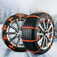 thumbnail image 4 of BotaniNest Heavy Duty Vehicle Tire Traction Chains With Reinforced Chains And Easy Install For Enhanced Winter, 4 of 7