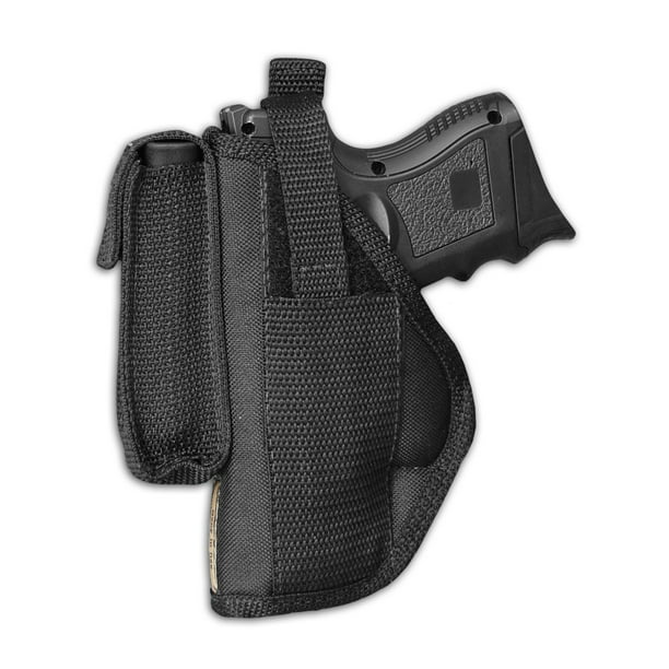 Barsony Left Owb W Magazine Pouch Holster Size 16 Beretta Glock Hk S W Springfield Compact 9 40 45 Walmart Com Walmart Com