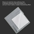 thumbnail image 2 of ZPAQI Non Toxic Tarnish Remover Jewelry Cleaning Cloths Watches and Silverware, 2 of 14