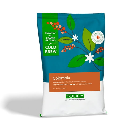 Colombian Cold Brew Coffee, Coarse Ground Coffee