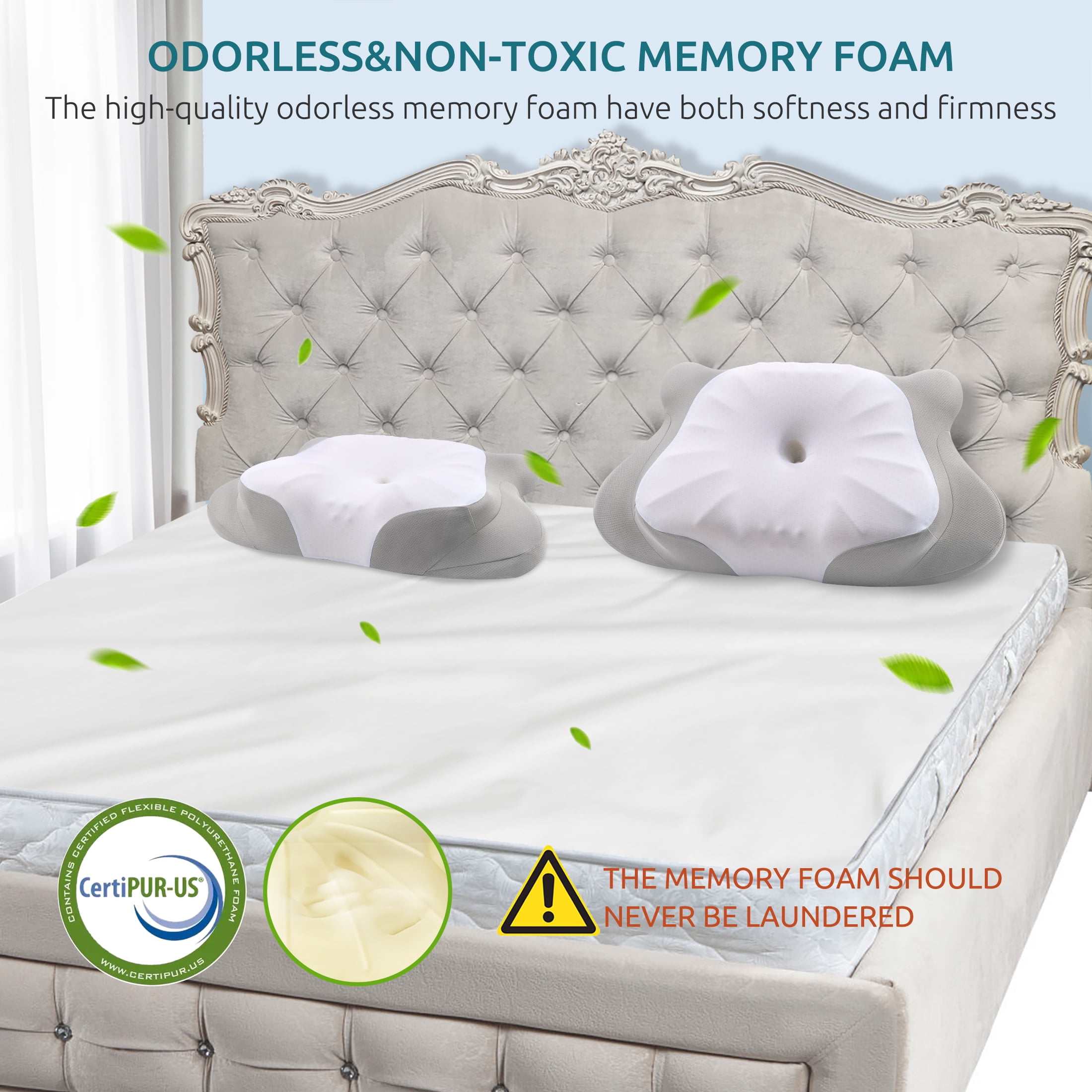 Polyurethane foam pillow toxic cheap