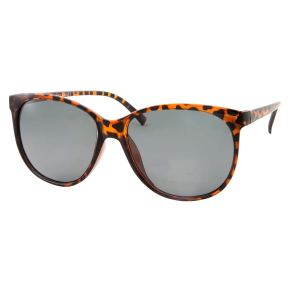 grinderPUNCH Women's Oversized Cat Eye Polarized Sunglasses | Wide Frame