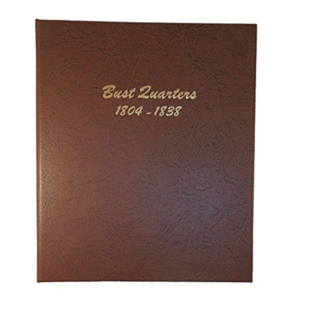dansco us bust quarter coin album 1804-1838 #6141