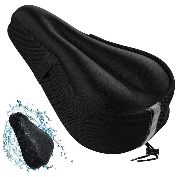 Funda De Asiento De Bicicleta De Esponja, Fundas De Cojín De Bicicleta Extrasuaves Universales, Funda De Sillín De Bicicleta Acolchada De Silicona Cómoda Eigraketly OD013912-00