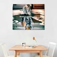 thumbnail image 2 of JRXY Inspirational Wall Art Cat Entrepreneurship Positive Canvas Poster Print Artwork Painting Picture Motivational Entrepreneur Art Quotes Office Wall Decor Artwork pattern2, 2 of 6