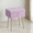 Light Lilac, variant on LEDREM Vanity Stool with Storage and Removable Dividers, Makeup Stool and Footrest with Adjustable Feet for Bedroom and Living Room, Light Lilac