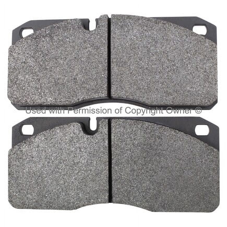Mpa Electrical 1001-1027M Quality Built Premium Semi Metallic Brake Pads