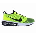 thumbnail image 2 of Nike Air Max Flyknit Racer FD2764-001, Neon/Black-Green CHOOSE SIZE, 2 of 6