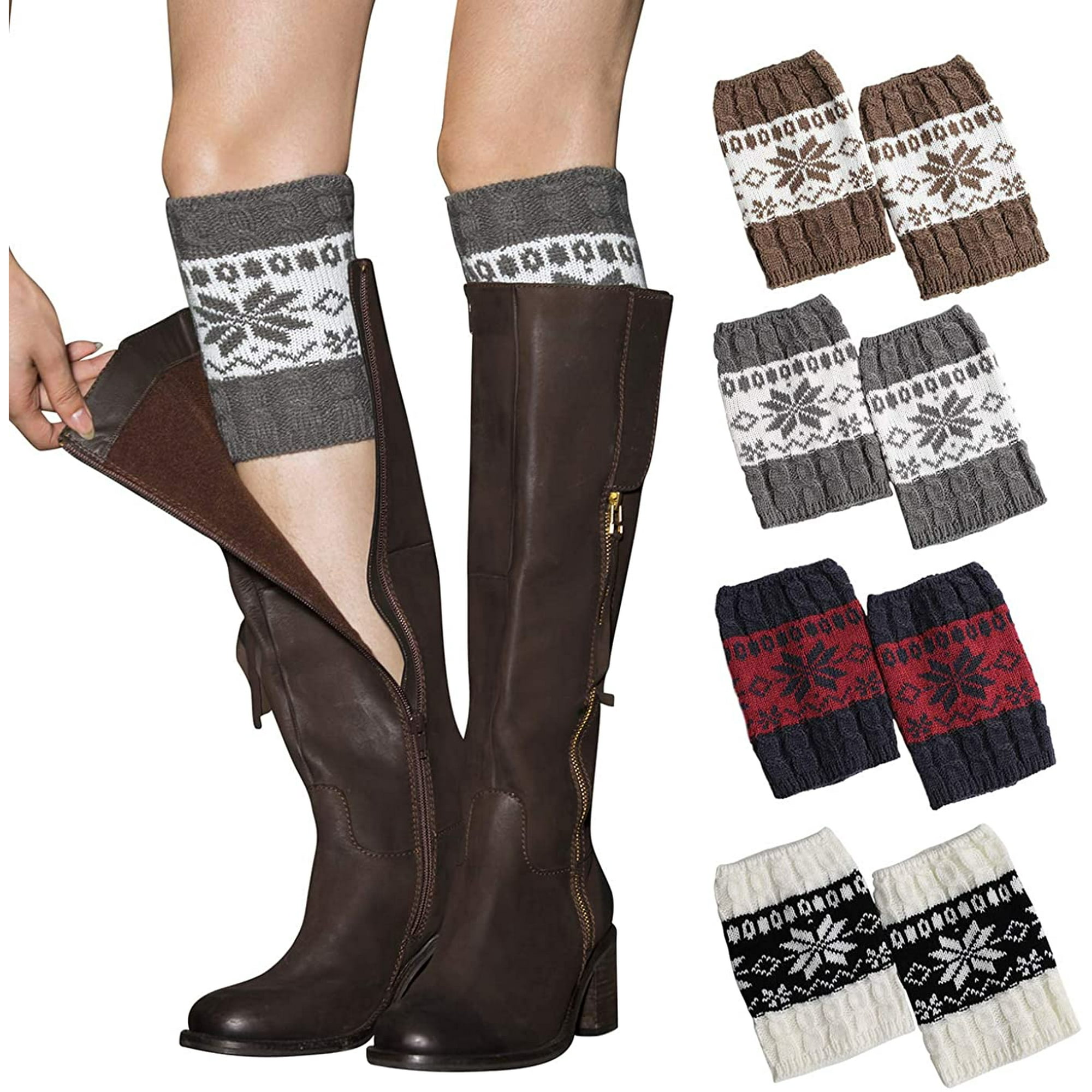 Leg warmer socks for boots 2025
