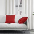 thumbnail image 2 of Cushion Covers 2pc Set (50 X 50 Cm) - Sunbeam Yellow - Solid Dyed Cotton Canvas, 2 of 5