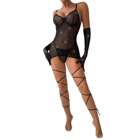Xuewenshw Women s Lingerie One Piece Lingerie for Women Lingerie for Women Sexy Sheer Lingerie Women Sexy Lingerie Womens Night Gown