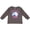 Charcoal Grey, variant on Inktastic Rosie Riveter United USA Girls Long Sleeve Toddler T-Shirt