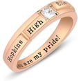 thumbnail image 6 of Ccjcinata Sterling Silver women's high school class rings-graduation class rings for women 2023-class rings for women high school customizable (Sterling Silver - Rose Gold Plated), 6 of 9