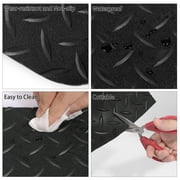 حصيرة أرضية المرآب لفة 2.5mm سميكة الثقيلة الثقيلة وقوف السيارات الماس حماية مقطورة حصيرة الفينيل Pvc