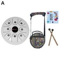 thumbnail image 6 of 5.5inch Mini 8-tone Steel Drum C Key Percussion Instrument Hand Pan H9Z4, 6 of 9