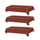 thumbnail image 4 of Mantel navideño,Mantel Navideño para Mesas Rectangulares,Mantel desechable impermeable para comedor,Mantel de cocina para banquetes y fiestas estilo bohemio 3 piezas de cuadros grandes, 4 of 8