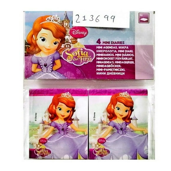Sofia The First Mini Journal Intime (Lot de 4)