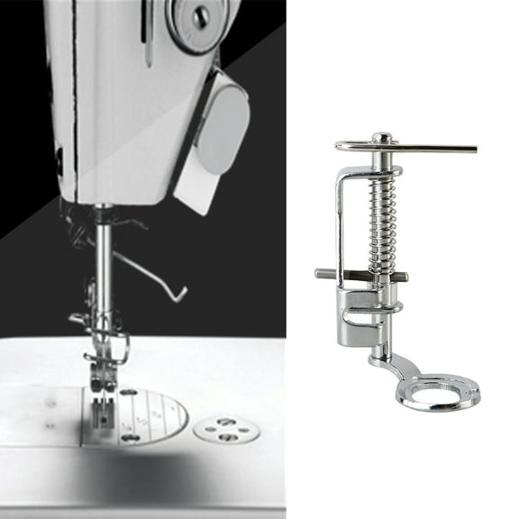 QIFULL Durable Metal Quilting Presser Foot for Singer Brother Sewing Machines
