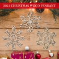 thumbnail image 2 of Navidad 2021, Adornos Colgantes De Madera Para Navidad, Decoración De Árbol De Navidad Para Colgar En Puertas Y Ventanas Minnieouse HA040433-02, 2 of 6