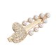 thumbnail image 1 of Ofertas Únicas 1 Pc Clips para el Cabello con Strass en Forma de Corazón para el Hogar en Tono Dorado Beige, 1 of 1